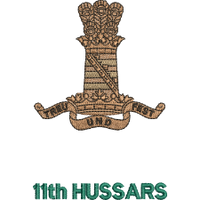 Regiment badge embroidery