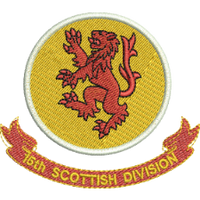 Regiment badge embroidery