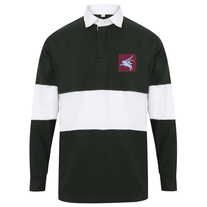 16 Air Assault Brigade Long Sleeve Panelled Rugby Shirt