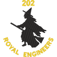 Regiment badge embroidery