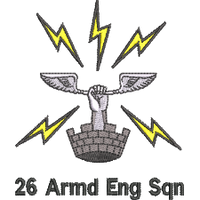 Regiment badge embroidery