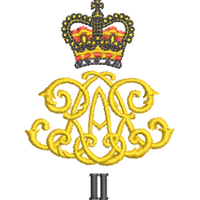 Regiment badge embroidery
