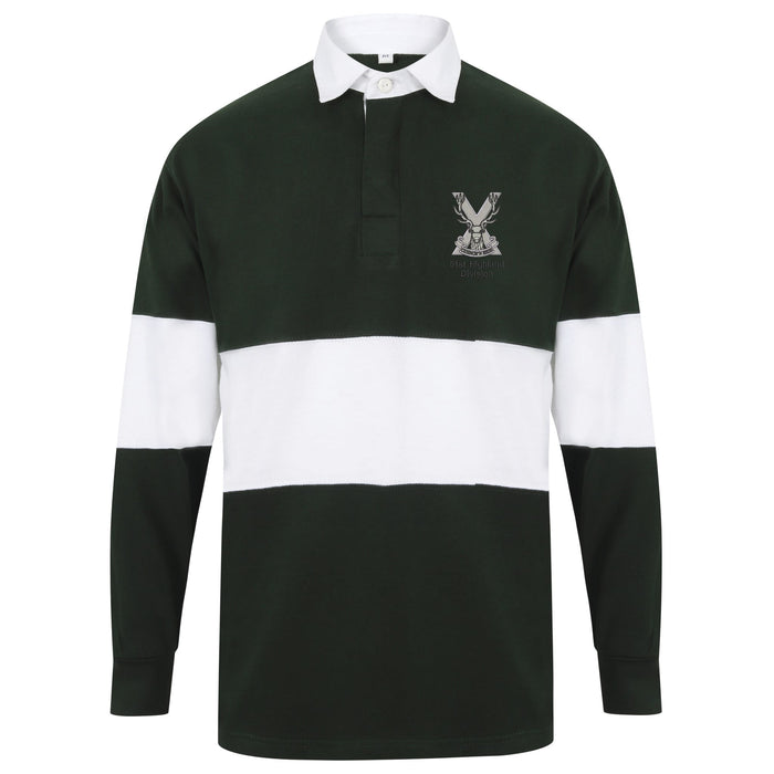 51st Highland Division Long Sleeve Panelled Rugby Shirt