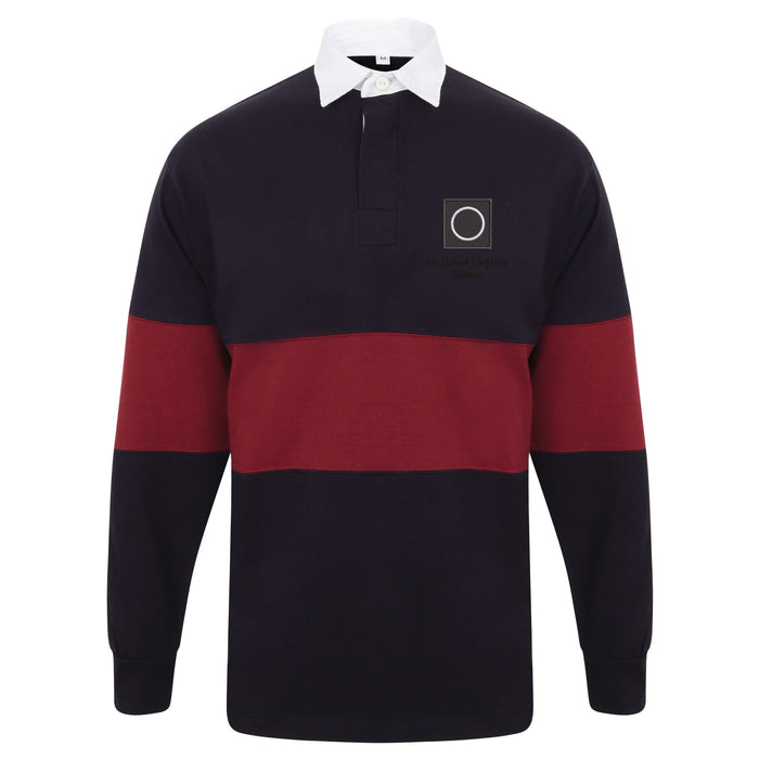 6th (United Kingdom) Division Long Sleeve Panelled Rugby Shirt