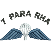 Regiment badge embroidery