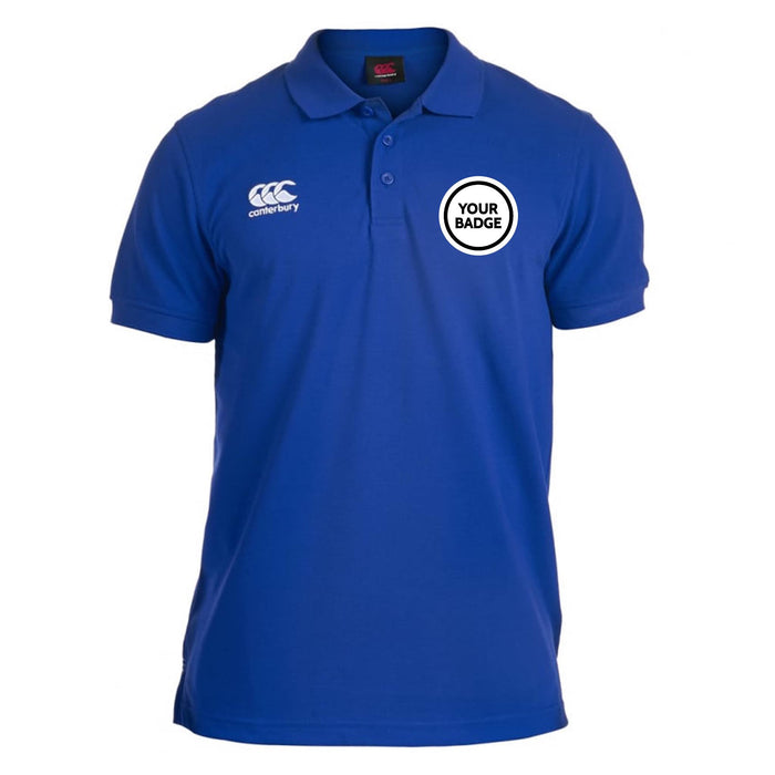 Canterbury Rugby Polo - Choose Your Badge