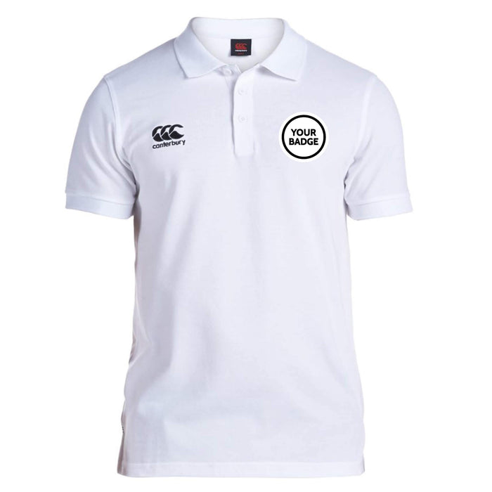 Canterbury Rugby Polo - Choose Your Badge