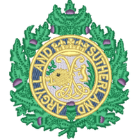 Regiment badge embroidery