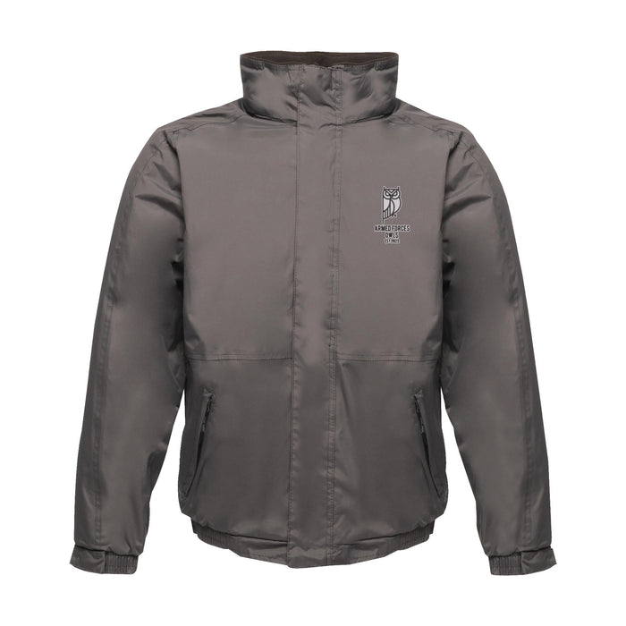 Armed Forces Owls Waterproof Jacket With Hood