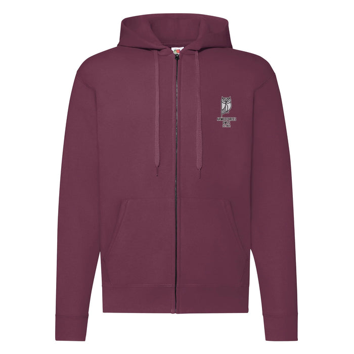 Armed Forces Owls Zipped Hoodie