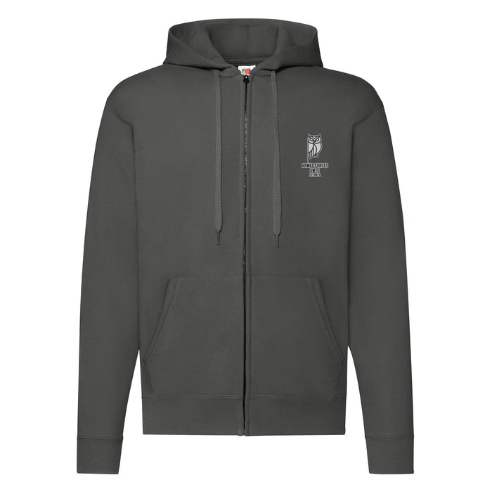 Armed Forces Owls Zipped Hoodie