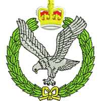 Regiment badge embroidery