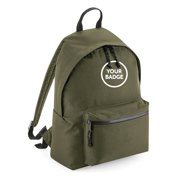 Military Embroidered Backpack - Choose Your Badge