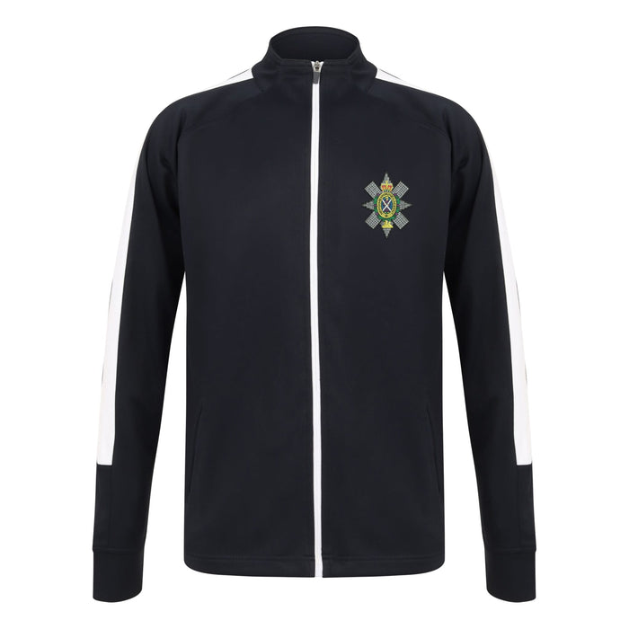 Black Watch Knitted Tracksuit Top