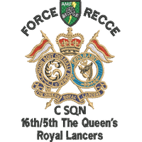 Regiment badge embroidery
