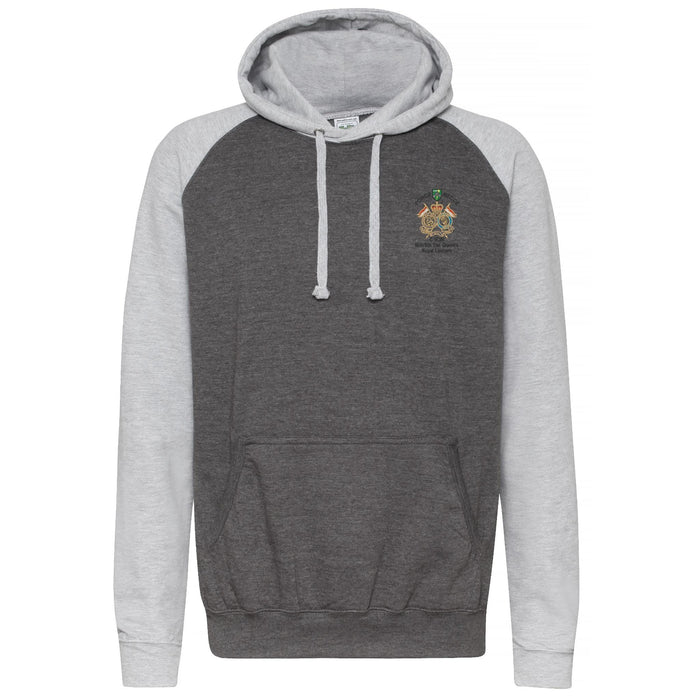 C Sqn 16th/5th The Queens Royal Lancers Contrast Hoodie