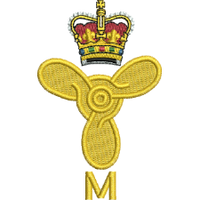 Regiment badge embroidery