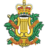 Regiment badge embroidery