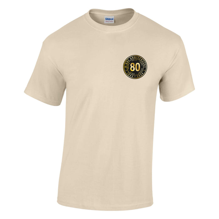 D-Day 80th Anniversary Operation Overlord Printed Cotton T-Shirt