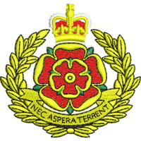 Regiment badge embroidery