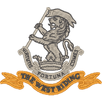 Regiment badge embroidery