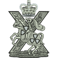 Regiment badge embroidery