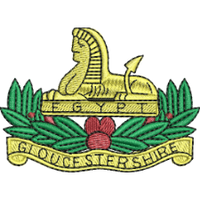 Regiment badge embroidery