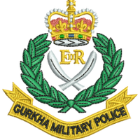 Regiment badge embroidery