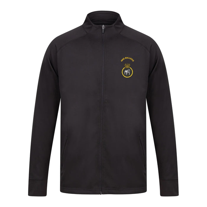 HMS Bulldog Knitted Tracksuit Top