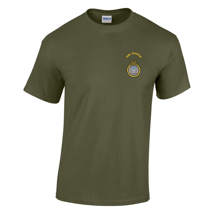 HMS Spartan Cotton T-Shirt