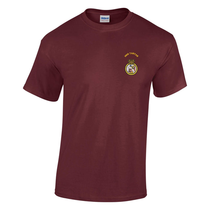 HMS Tartar Cotton T-Shirt