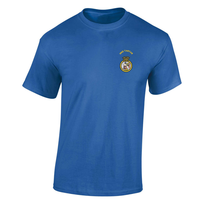 HMS Tartar Cotton T-Shirt
