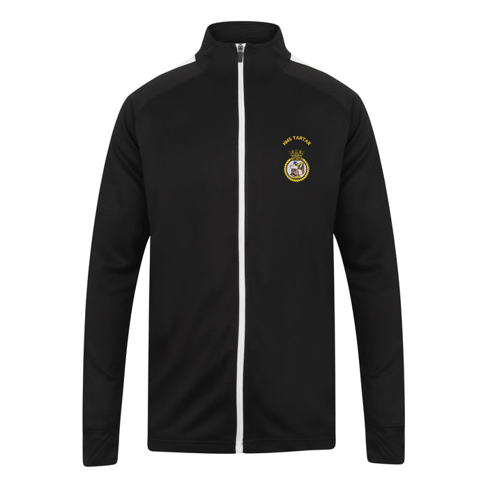 HMS Tartar Knitted Tracksuit Top