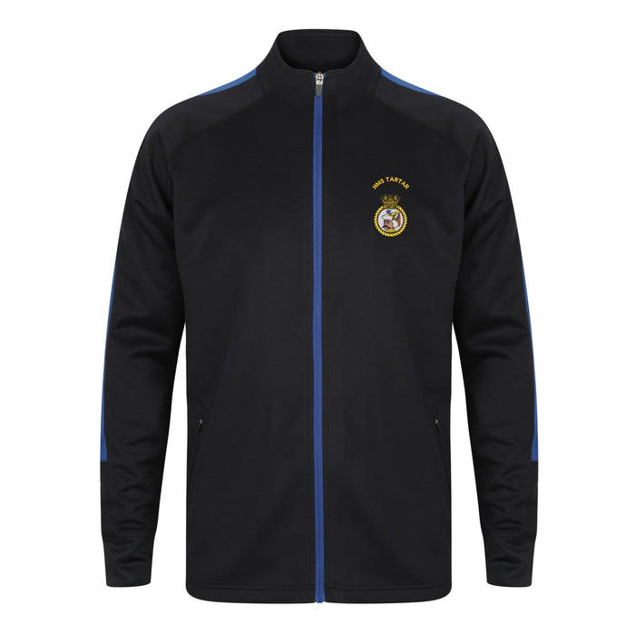 HMS Tartar Knitted Tracksuit Top