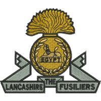 Regiment badge embroidery