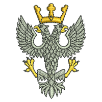 Regiment badge embroidery