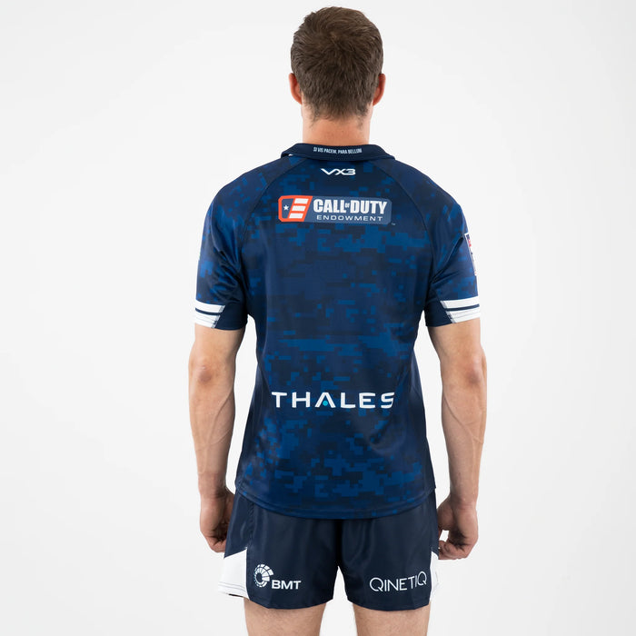 Royal Navy Rugby Union (RNRU) 2023/24 Official Replica Home Rugby Shirt