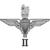 Regiment badge embroidery