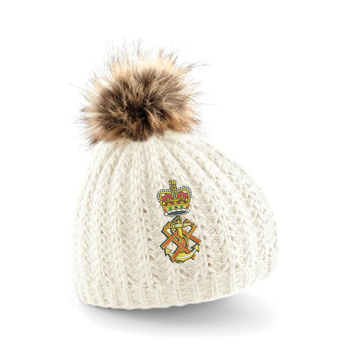 Queen Alexandra's Royal Naval Nursing Service Pom Pom Beanie Hat