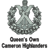 Regiment badge embroidery