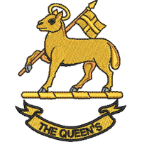 Regiment badge embroidery