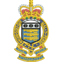 Regiment badge embroidery