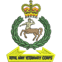 Regiment badge embroidery