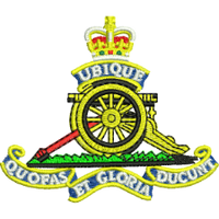 Regiment badge embroidery