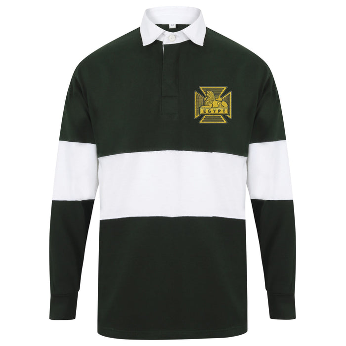 Royal Gloucestershire, Berkshire and Wiltshire Regiment Long Sleeve Panelled Rugby Shirt