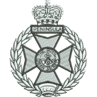 Regiment badge embroidery
