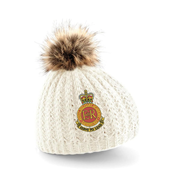 Royal Military Academy Sandhurst Pom Pom Beanie Hat