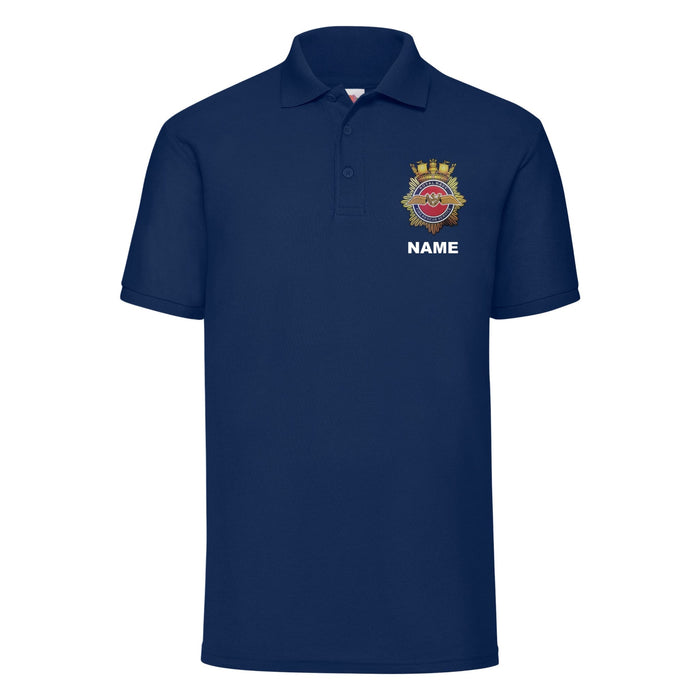 Royal Navy Fire and Rescue Polo Shirt (Includes Back Print)
