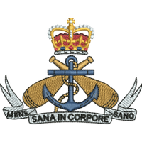 Regiment badge embroidery