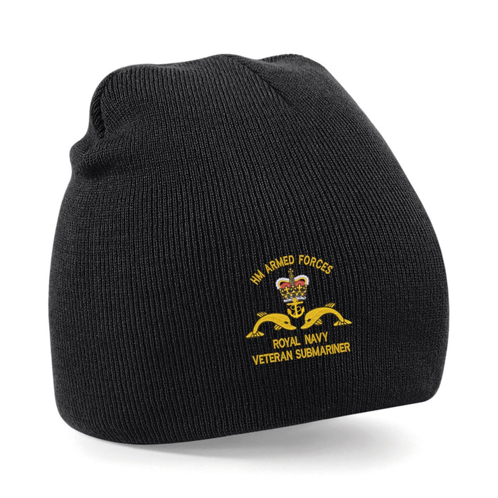 Royal Navy Veteran Submariner Beanie Hat